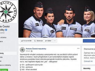   I komentářem můžete porušit řadu paragrafů, upozorňuje na Facebooku Policie ČR