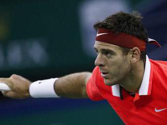 Del Potro sa pre zranenie odhlásil z ATP Finals v Londýne, turnajová osmička už má náhradníka