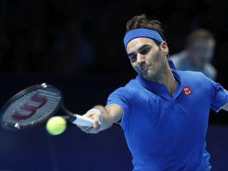 Roger Federer na ATP Finals zdolal Thiema, Anderson uštedril Nišikorimu kanára