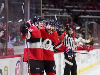 Video: Batherson v NHL napodobnil Demitru a zapísal sa do histórie Senators