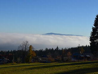 Podzimní Šumava vytvářela impozantní scenérie