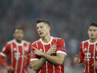 LIGA MAJSTROV: Najlepším kanonierom v skupinách je Lewandowski