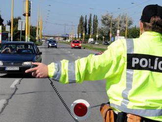 VODIČI POZOR: V týchto okresoch vás v piatok skontroluje polícia