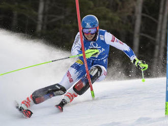 V 1. kole slalomu zaostala Vlhová za Shiffrinovou 48 stotín