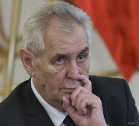 M. Zeman vo vianočnom posolstve kritizoval protivládnych demonštrantov