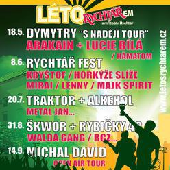 Léto s Rychtářem Dymytry s nadějí open air - Hlinsko