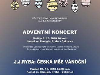 Adventní koncert a Česká mše vánoční - Praha Čakovice