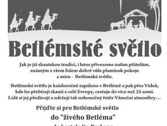 Betlémské světlo - Vamberk