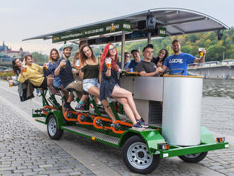 Pivní ochutnávka s Beer Bike Prague