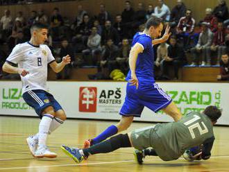 Slovenskí futsalisti začali Slovak Futsal Week prehrou, nestačili na favoritov z Ruska