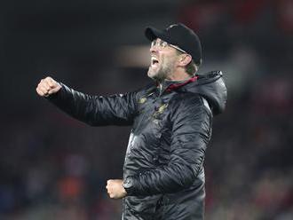 Video: Tréner Klopp oslávil víťazný gól proti Evertonu, zrejme mu hrozí trest od anglickej FA