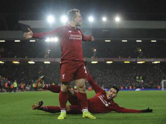 Video: Liverpool v šlágri Premier League zdolal ManUtd, zvíťazila aj Chelsea a Arsenal prehral