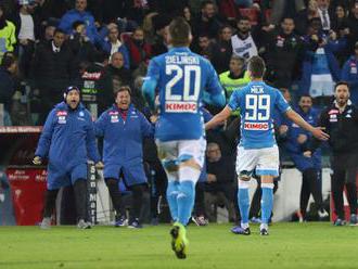 Video: Hamšíkov Neapol v nadstavenom čase spasil Milik, Hancko sa tešil z triumfu Fiorentiny