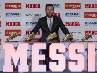 Lionel Messi si po piaty raz prebral Zlatú kopačku, v počte trofejí prekonal Cristiana Ronalda