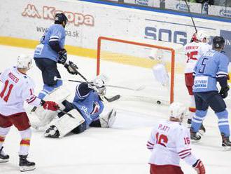 HC Slovan Bratislava po dvoch výhrach opäť neuspel, „žolíkom“ strelil iba gól