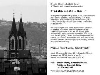 Pražská města - Karlín  