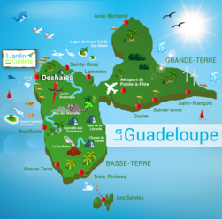 Guadeloupe – ostrov Karibských draků