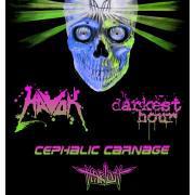 Havok, Darkest Hour, Cephalic Carnage, Harlott