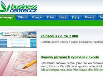   Internet Info kupuje server Business.center.cz, tematicky doplní web Podnikatel.cz