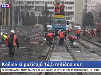 Košice si požičajú milióny, aby dokončili električkové trate
