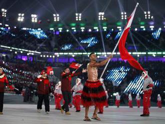 Na otváracom ceremoniáli ZOH 2018 v Pjongčangu zaujal obnažený Taufatofua