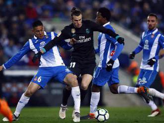 Real bez C. Ronalda prehral na pôde Espanyolu, Celta Vigo s Lobotkom tiež neuspela v Girone