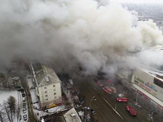 V Rusku je celoštátny deň smútku za obete požiaru v Kemerove