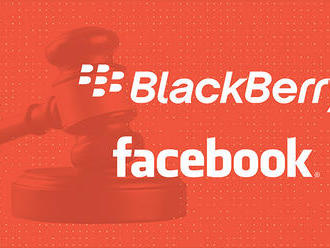 BlackBerry žaluje Facebook pro zneužití patentu. Vlastní jich okolo 40 tisíc