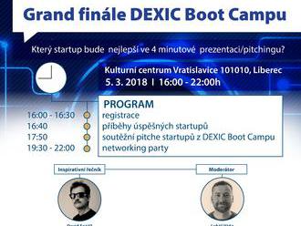 Grand finále DEXIC Boot Campu pro startupy