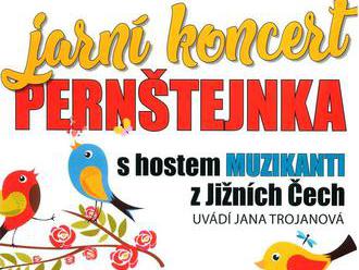 Jarní koncert Pernštejnky a Muzikanti z Jižních Čech