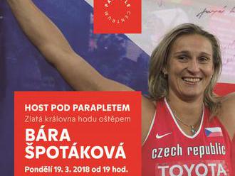 Host pod Parapletem: Bára Špotáková