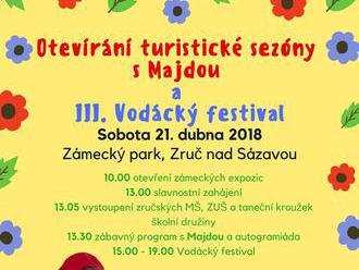 Otevírání turistické sezóny s Majdou a III. Vodácký festival