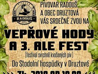 Vepřové hody a 3. ale fest