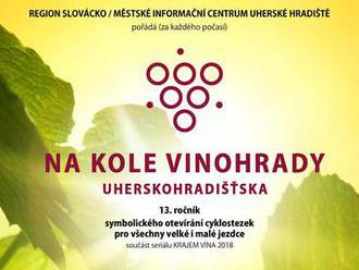 Na kole vinohrady Uherskohradišťska