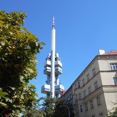 Žižkovská televizní věž - nejvyšší stavba v Praze