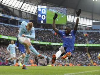 Manchester City v šlágri tesne zdolal Chelsea, Arsenalu sa vzdialila Liga majstrov