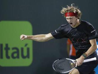 Video: O titul na prestížnom turnaji v Miami sa pobijú Isner a Zverev