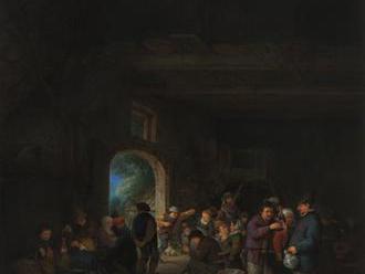 Adriaen van Ostade: Tanec ve stodole