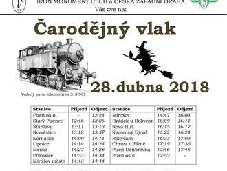 Čarodějný vlak - Plzeň