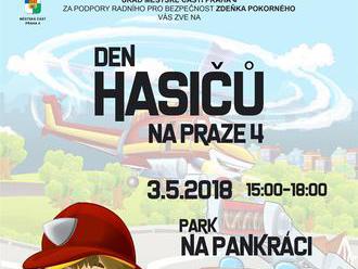 Den hasičů - Park na Pankráci Praha