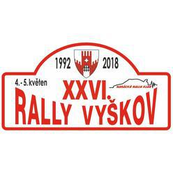 XXVI. Rally Vyškov 2018