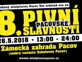 Pacovské pivní slavnosti - Zámecká zahrada