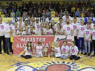 Basketbalistky Good Angels Košice si z extraligy žien odniesli pätnásty a posledný titul