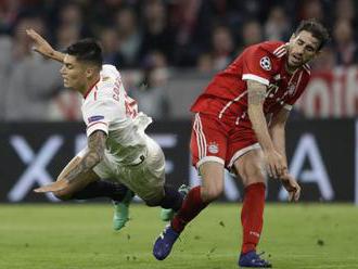 Video: Bayern Mníchov remizoval s FC Sevilla, ale postúpil do semifinále Ligy majstrov