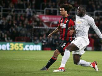 Manchester United hladko zvíťazil na trávniku Bournemouth, triumf spečatil Lukaku