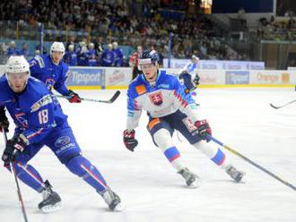 Slovenskí hokejisti v generálke na majstrovstvá sveta nestačili na Francúzov