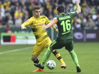 Dortmund remizoval v Brémach, zachraňujúci sa Mainz nadelil „trojku“ Lipsku