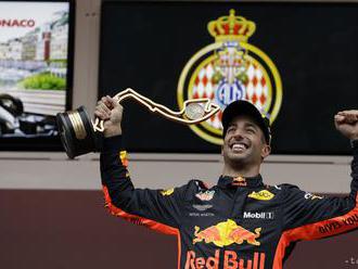 Na VC Monaka triumfoval Ricciardo: Konečne, snažil som sa dva roky