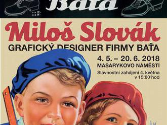 Miloš Slovák: Grafický designér firmy Baťa