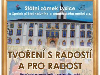 Tvoření s radostí - výstava na zámku Lysice